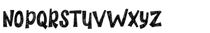 The Wildeast Rough Font UPPERCASE