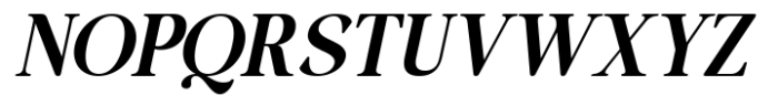 The Wishper Serif Italic Font UPPERCASE