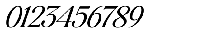 The Zondaya Gevola Expanded Italic Font OTHER CHARS