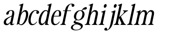 The Zondaya Gevola Expanded Oblique Narrow FONT