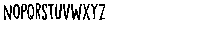 The cold wind blows Regular Font LOWERCASE