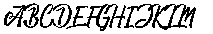 The handled Font UPPERCASE