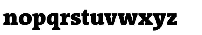 TheAntiqua Black Font LOWERCASE
