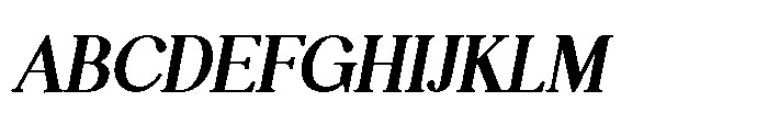 TheHeritageLegacy The Heritage Legacy Extra Bold Italic Font UPPERCASE