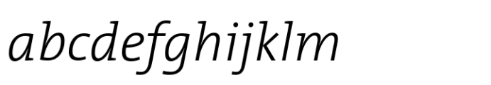 TheMix Light Italic FONT