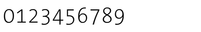 TheMix Mono SemiCondensed ExtraLight Font OTHER CHARS