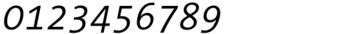 TheMix Mono SemiCondensed SemiLight Italic Font OTHER CHARS