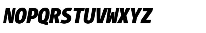 TheSans Mono Condensed Black Italic Font UPPERCASE