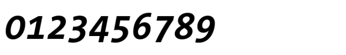 TheSans Mono SemiCondensed Bold Italic Font OTHER CHARS