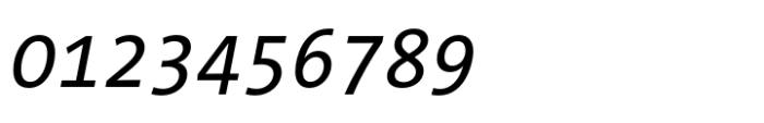 TheSans Mono SemiCondensed Regular Italic Font OTHER CHARS