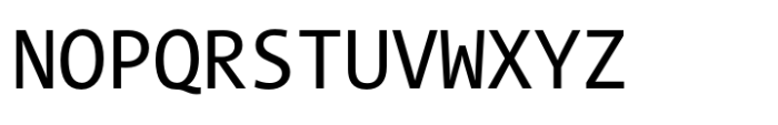 TheSans Mono SemiCondensed Regular Font UPPERCASE