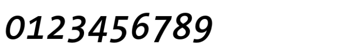 TheSans Mono SemiCondensed SemiBold Italic Font OTHER CHARS