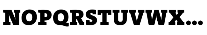 TheSerif Black Font UPPERCASE