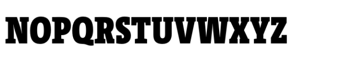 TheSerif Condensed Black Font UPPERCASE