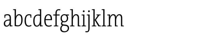 TheSerif Condensed ExtraLight FONT