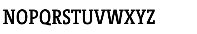 TheSerif Condensed SemiBold Font UPPERCASE