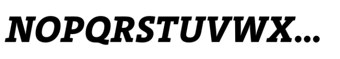 TheSerif ExtraBold Italic Font UPPERCASE