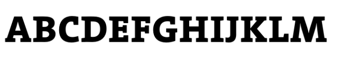 TheSerif ExtraBold Font UPPERCASE