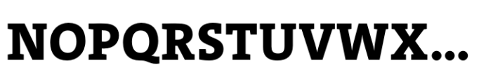 TheSerif ExtraBold Font UPPERCASE