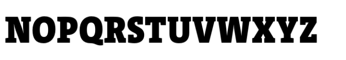 TheSerif SemiCondensed Black Font UPPERCASE