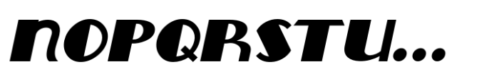Theater Audience JNL Oblique Font UPPERCASE
