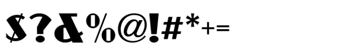 Theatrical Deco JNL Regular Font OTHER CHARS