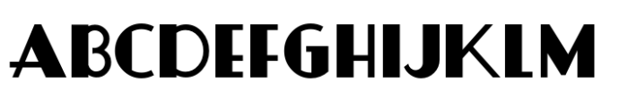 Theatrical Deco JNL Regular FONT