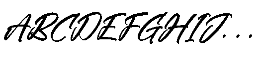 Theglath Italic Font UPPERCASE