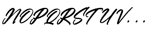 Theglath Italic Font UPPERCASE