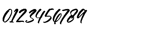 Theglath Regular Font OTHER CHARS