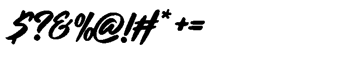 Thelawes Font OTHER CHARS