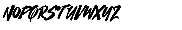 Thelawes Font UPPERCASE