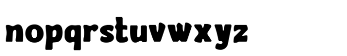 Thellwoenk Blury Font LOWERCASE