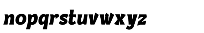 Thellwoenk Slant Font LOWERCASE