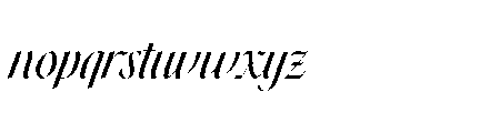 Thelly Black Font LOWERCASE