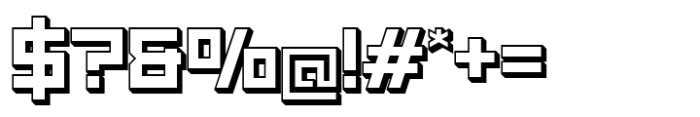 Themiru Shadow Font OTHER CHARS