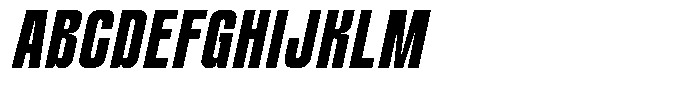 Themora Bold Italic Font UPPERCASE