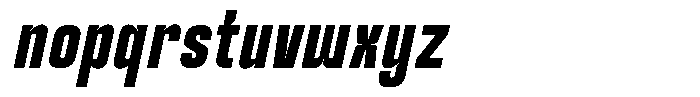 Themora Bold Italic Font LOWERCASE