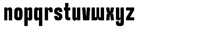 Themora Bold Font LOWERCASE
