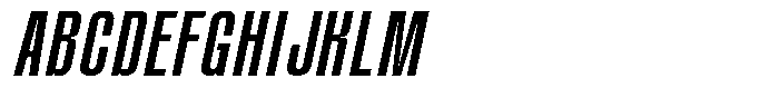 Themora Italic Font UPPERCASE