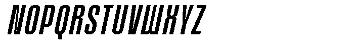 Themora Italic Font UPPERCASE