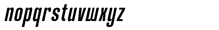 Themora Italic Font LOWERCASE