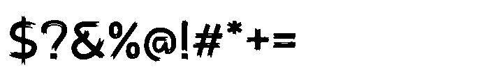 Then Klong Regular Font OTHER CHARS