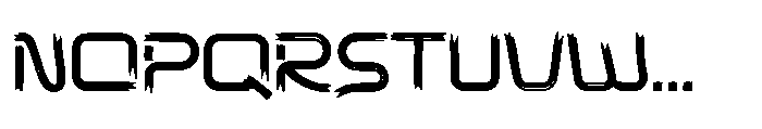 Then Klong Regular Font UPPERCASE