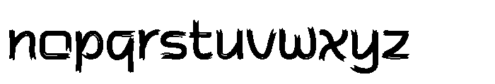 Then Klong Regular Font LOWERCASE