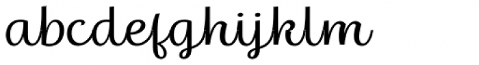 Thephir Variable Font LOWERCASE