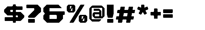 Theque Extended Font OTHER CHARS