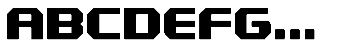 Theque Extended Font UPPERCASE