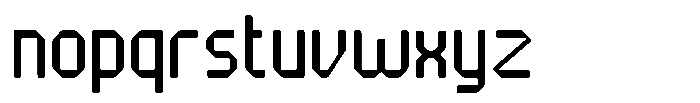 Theque Light Font LOWERCASE