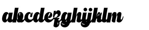 Thermind Regular Font LOWERCASE